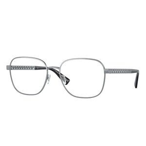 NWT VERSACE EYEGLASSES MEN GREY SQUARE EYEWEAR VERSACE